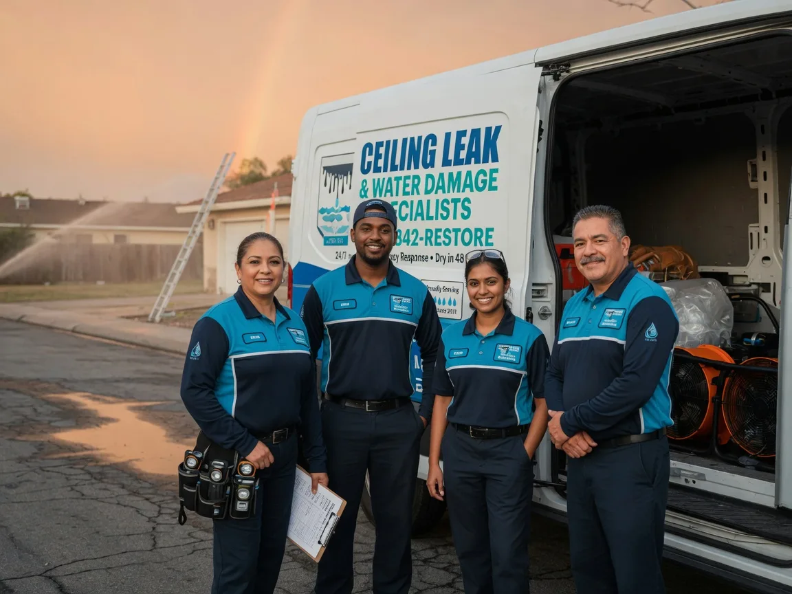 Ceiling Leak Cleanup company in Geneva, OH